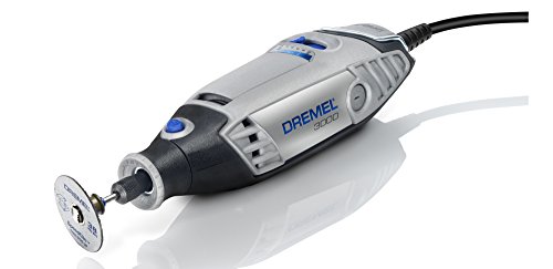 Dremel 3000 - Multiherramienta, 130 W, kit con eje flexible y 25 accesorios, velocidad variable 10.000-33.000 rpm para tallar, fresar, amolar, limpiar, pulir, cortar, lijar y grabar (Versión Español)