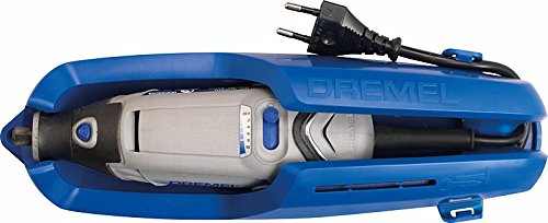 Dremel 3000 - Multiherramienta, 130 W, kit con eje flexible y 25 accesorios, velocidad variable 10.000-33.000 rpm para tallar, fresar, amolar, limpiar, pulir, cortar, lijar y grabar (Versión Español)