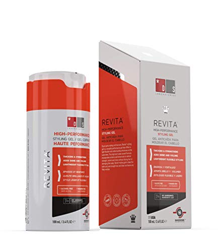 DS Laboratories Revita Styling Gel para el Cabello - Suave en el cuero cabelludo y el pelo bueno para la salud