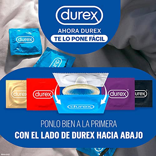 Durex - Preservativos invisibles, super finos para maximizar la sensibilidad - 24 condones