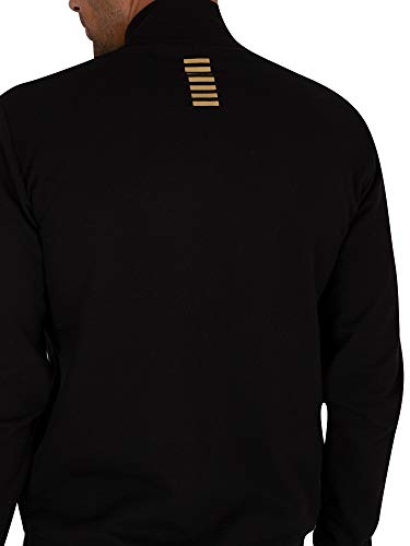 EA7 Train Core ID Cotton Tracksuit XXL Black and Gold