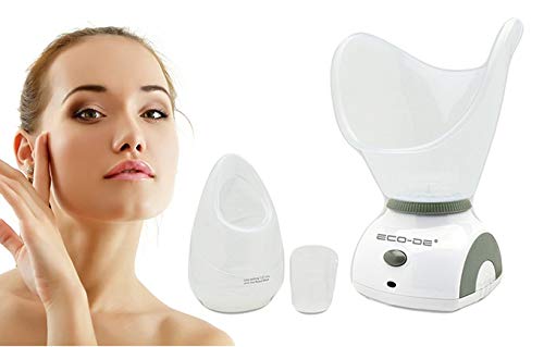 ECODE Sauna Facial Hidratante Vaporizador Steam Limpieza de cútis poros acné con Aromaterapia Humidificador ECO-4005