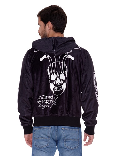 ED HARDY Cazadora Bómber Negro L