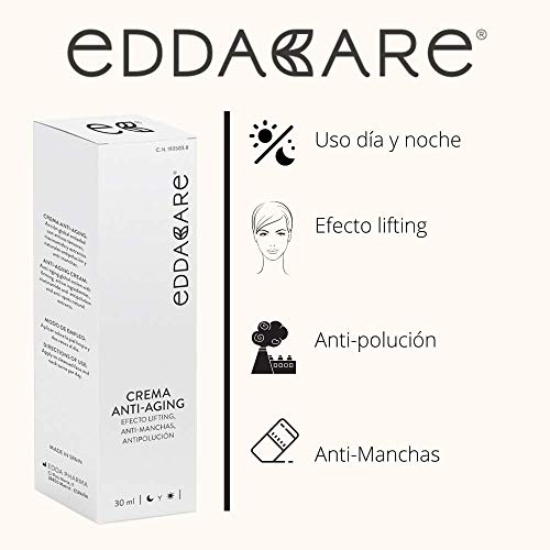 EDDACARE Anti-Aging- Efecto lifting, anti-polución, antimanchas - dia y noche- 30 ml