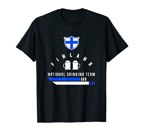 El equipo de bebidas Finlandia, cerveza de Finlandia Camiseta