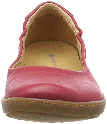 El Naturalista N5300 Dolce Coral, Ballerine Punta Chiusa Donna, Rojo Geranio Geranio, 39 EU