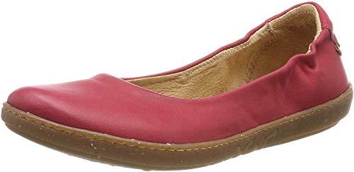 El Naturalista N5300 Dolce Coral, Ballerine Punta Chiusa Donna, Rojo Geranio Geranio, 39 EU