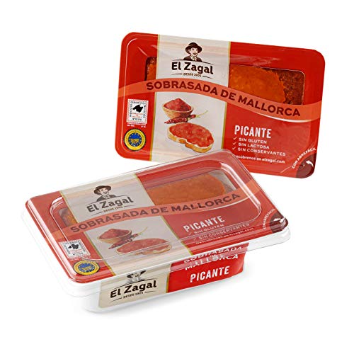 El Zagal Sobrasada de Mallorca Picante Al Vacío, 200g, Pack de 1