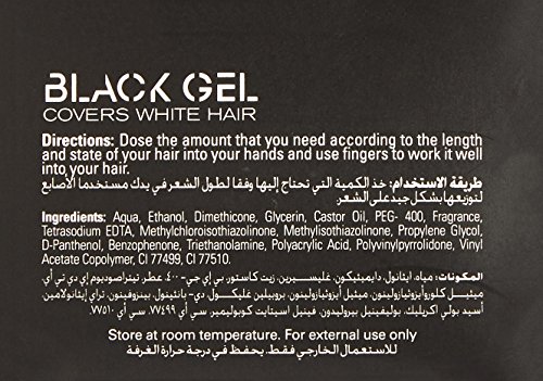 Elegance Plus Gel and Color, Black, 3.5 Ounce by Elegance