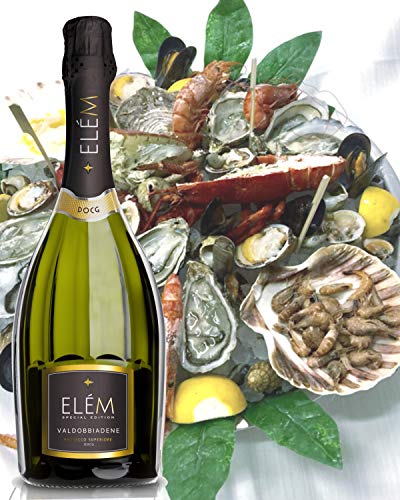 ELÈM Prosecco Valdobbiadene DOCG Superiore Vino Espumoso Italiano - 1 Botella X 750ml