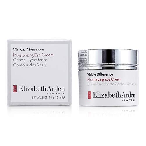 Elizabeth Arden Visible Difference MOISTURIZING Eye Cream 15ML Unisex Adulto, Negro, Único