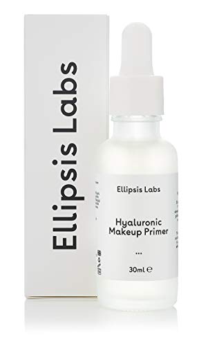 Ellipsis Labs Primer - prebase de maquillaje contiene ácido hialurónico y vitamina C para retener la humedad y crear un efecto de relleno. Prepara tu cara para maquillaje y aplicación de base. 30 ml.