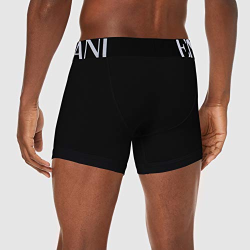 Emporio Armani 110818 Boxer, Hombre, Negro (Black), XL