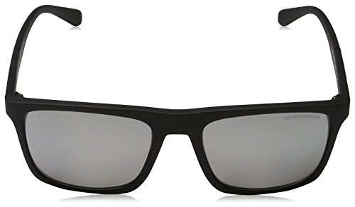 EMPORIO ARMANI 5042Z3 Gafas de sol, Matte Black, 56 Unisex-Adulto