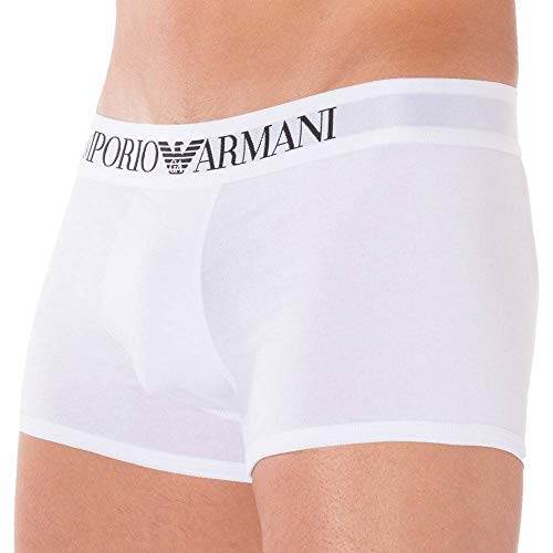 Emporio Armani CC729 111389 00010 Boxer, Hombre, Blanco (White), M