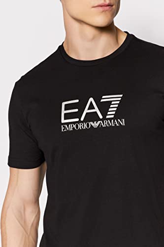 Emporio Armani EA7 Camiseta de hombre 3LPT39 PJ02Z Color y medida a elegir, Black 1200, XL