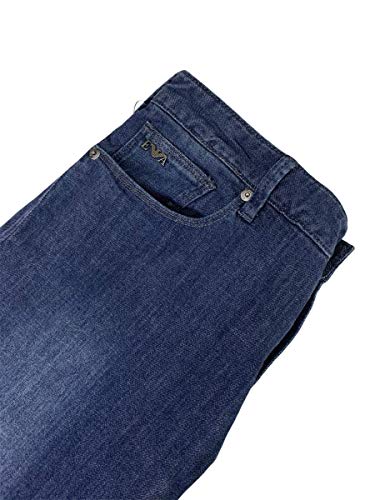 Emporio Armani Jeans J06 Slim Fit Denim Super Light TG, turquesa, 36