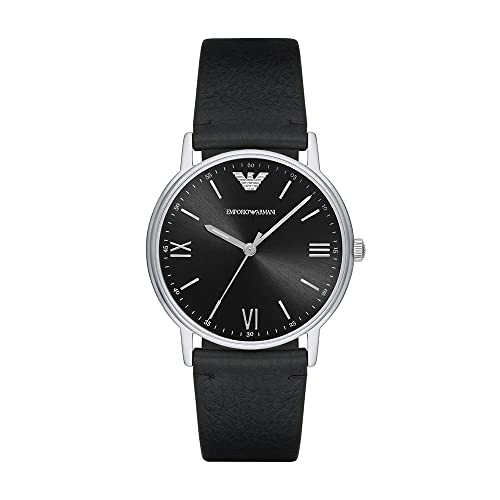 Emporio Armani Reloj Analógico para Hombre de Cuarzo AR11013 Negro