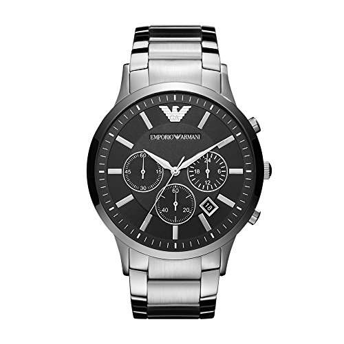 Emporio Armani Reloj Análogo clásico para Hombre de Cuarzo con Correa en Ninguno AR2460