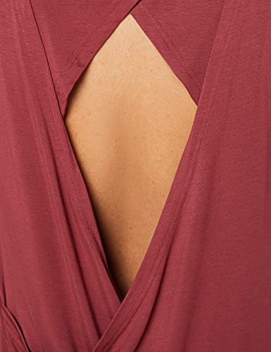 Emporio Armani Underwear Night Dress Fluid Viscose Nightgown, Granada de Pomelo, S para Mujer