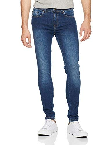 Enzo EZ326, Vaquero skinny Hombre, Blue (Midwash), W42/L30 (Talla fabricante: 42S)