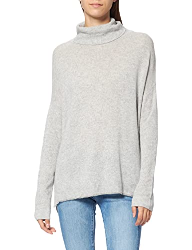 Escada Sport Softa Camiseta Cuello Alto, Gris (Vapour A054), M para Mujer