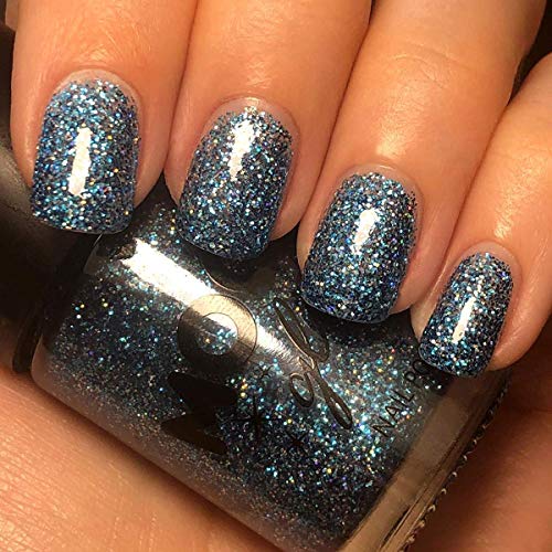 Esmalte de Uñas Holográfico Brillante por Moon Glitter - 14ml - Azul