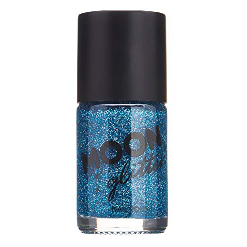 Esmalte de Uñas Holográfico Brillante por Moon Glitter - 14ml - Azul