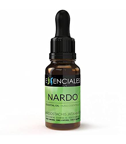 Essenciales - Aceite Esencial de Nardo, 100% Puro, 5 ml | Aceite esencial Nardostachis Jatamansi