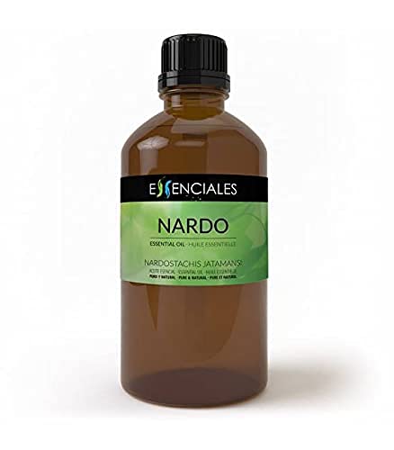 Essenciales - Aceite Esencial de Nardo, 100% Puro, 5 ml | Aceite esencial Nardostachis Jatamansi