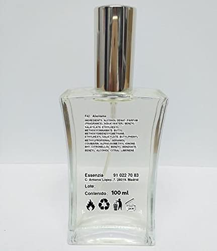 ESSENZIA, F42 Aliéntame, Agua de Perfume, Oriental Amaderada, Mujeres, Vaporizador 100 ml