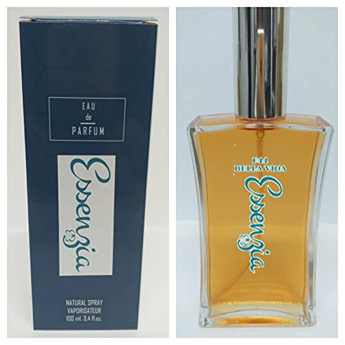 ESSENZIA, F44 Bella Vida, Agua de Perfume, Floral Frutal Gourmand, Mujeres, Vaporizador 100 ml