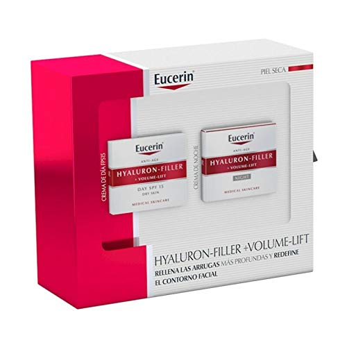 Eucerin Hyaluron filler volume lift crema piel seca + crema de noche - 50 ml