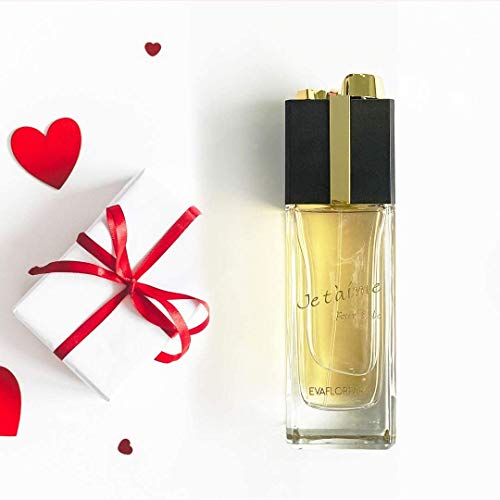 Evaflorparis Je T'Aime Pour Elle Gift Box Eau de Parfum 100 Ml + Miniature 7.5 Ml + Pocket Atomizer 12 Ml Set Women Spray for Her Women Perfume Evaflorparis 520 g