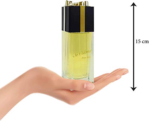 Evaflorparis Je T'Aime Pour Elle Gift Box Eau de Parfum 100 Ml + Miniature 7.5 Ml + Pocket Atomizer 12 Ml Set Women Spray for Her Women Perfume Evaflorparis 520 g