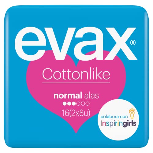 Evax Cottonlike Normal Compresas Con Alas 64u