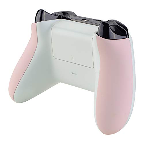 eXtremeRate Agarre Antideslizante para Mando Xbox One S/X Empuñaduras Accesorios Asa Izquierda Derecha Mango de reemplazo Carcasa de Grip para Mando de Xbox One S Xbox One X(Model 1708) Rosa Sakura