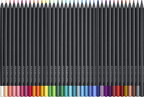 Faber-Castell 116436 - Est. 36 láp. Colores black edition.