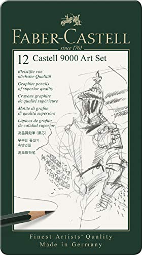 Faber Castell 9000 - Set de 12 lápices para dibujo artístico