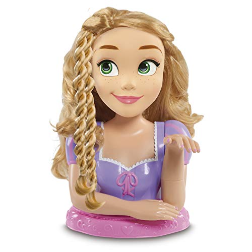 Famosa-DND03 Disney Princess Rapunzel Busto Deluxe, Multicolor (DND03000)