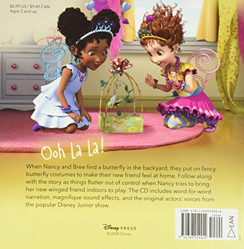 Fancy Nancy Read-Along Storybook and CD: Bonjour Butterfly (Fancy Nancy: Disney Read-along Storybook and Cd)