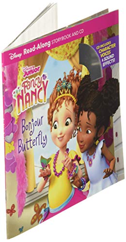 Fancy Nancy Read-Along Storybook and CD: Bonjour Butterfly (Fancy Nancy: Disney Read-along Storybook and Cd)