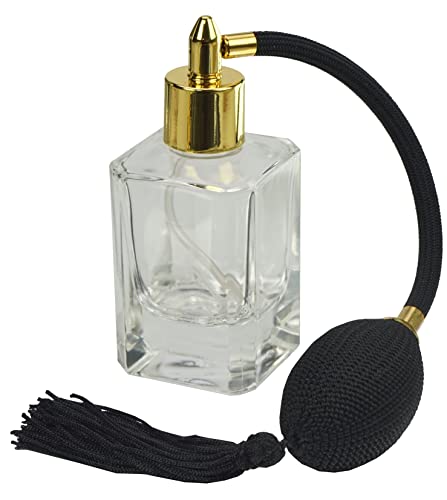 Fantasia 46184 cuadrado frasco de perfume con bombilla Bomba para 50 ml