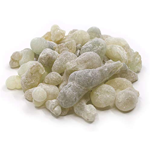 farbenwald Olíbano, Primer Grado 'Superior' Al Hojari, 50g, También Conocido como 'Frankincense Verde', Importado de Salalah, Oman, Boswelia Sacra Olibanum, Primera Calidad