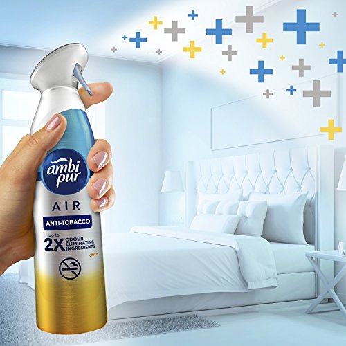 Febreze – Anti-Tabac Spray ambientador 300 ml – Lote de 3