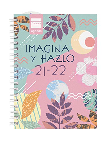 Finocam Agenda 2021 2022 Semana vista apaisada Septiembre 2021, Agosto 2022 12 meses 8º, 120x169 Mini-Institut Hazlo Español