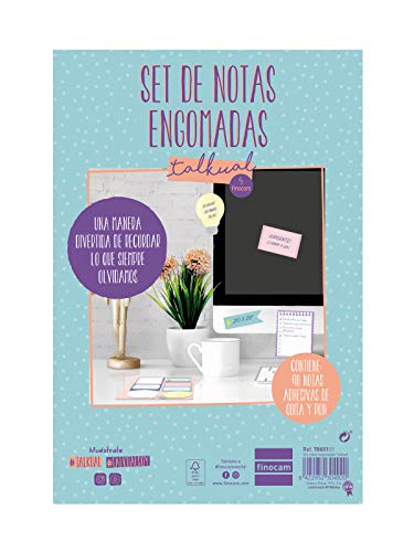 Finocam - Set Notas Engomadas 150x210 mm Talkual