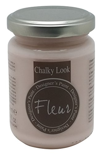 Fleur Paint 12080 - Pintura mineral (base agua, 130 ml) color pink rococo