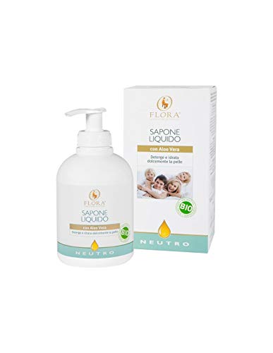 Flora Cosm Jabon Liquido Neutro Manos Pieles Muy Sensibles 25-500 g