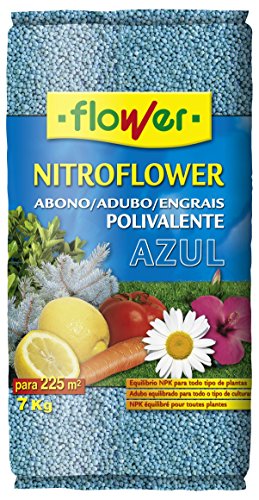 Flower 10598 - Abono polivalente, 7 kg, color azul